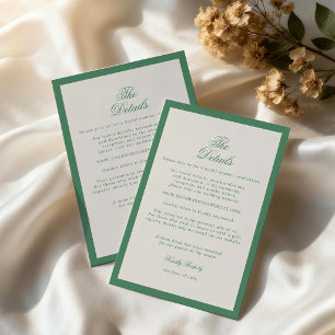 Vorzügliche Details Karte für Hochzeit im Tenniscl