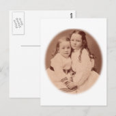 Vorzügliche Vintage antike Postkarte durch (Vorne/Hinten)