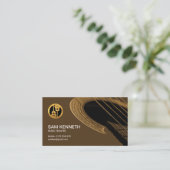 Vorzüglicher künstlerischer visitenkarte (Stehend Vorderseite)