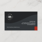 Vorzüglicher Visitenkarte (Rückseite)