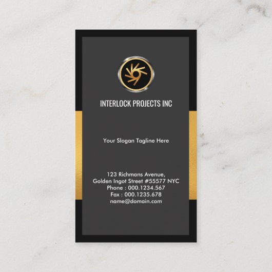 Vorzüglicher Visitenkarte (Rückseite)