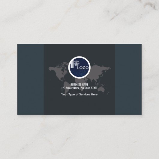 Vorzüglicher Visitenkarte (Rückseite)