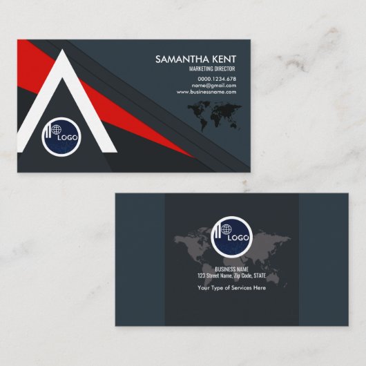 Vorzüglicher Visitenkarte (Vorne/Hinten)