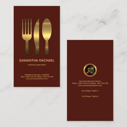 Vorzügliches einfaches visitenkarte (Vorne/Hinten)