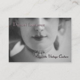 Vorzügliches Vintages Visitenkarte