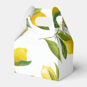 Vorzugssymbol für Brautparty mit Zitronenmotiv Geschenkschachtel (Rückseite)