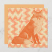 Vos kaart feiertagskarte (Vorne/Hinten)