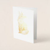 Vos pixelart, Fox, Pixel Art  Folienkarte (Vorderseite)