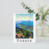 Vosges Mountains, Frankreich Postkarte (Stehend Vorderseite)