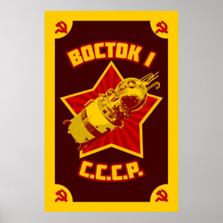 Vostok 1 Prints & Poster