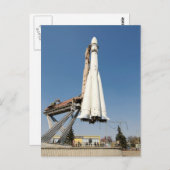 Vostok Postkarte (Vorne/Hinten)