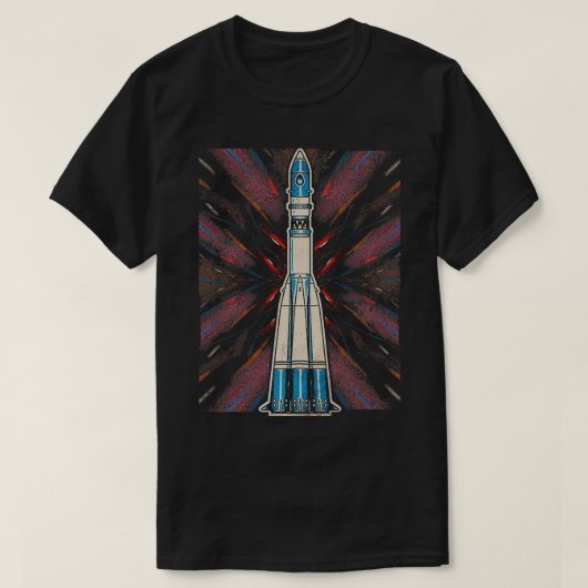 Vostok Rocket T-Shirt (Design vorne)
