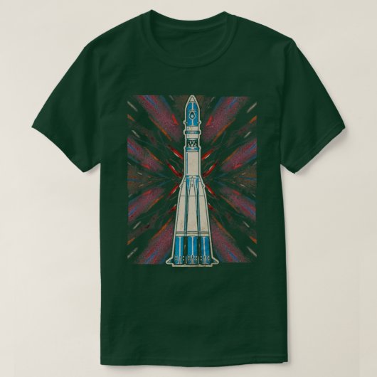 Vostok Rocket T-Shirt (Design vorne)
