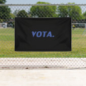 Vota-Abstimmung in spanisch-blau-schwarz moderne p Banner (Insitu)