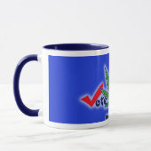 Vote4Pot Kaffee-Tasse Tasse (Links)