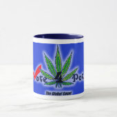 Vote4Pot Kaffee-Tasse Tasse (Zentrum)