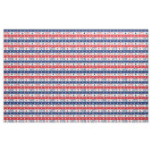 VOTE 2020-US Flagge-Muster Stoff (Fat Quarter (45,7 x 55,9 cm))