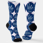 Vote 2026 Election Five Stars Blue Non-Partisan Socken (Gewinkelt)