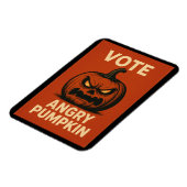 Vote Angry Pumpkin Magnet (Linke Seite)