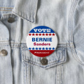 Vote Bernie Sanders President Button (Beispiel)