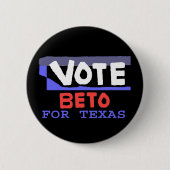Vote Beto for Texas Button Button #2 (Vorderseite)