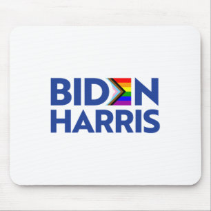 Vote Biden Harris Lgbt Lgbtq Progress Prilag Flag Mousepad