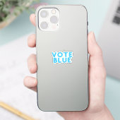 Vote Blue Aufkleber (Telefon)