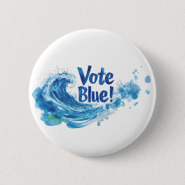 Vote Blue Button
