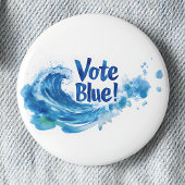 Vote Blue Button