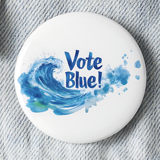 Vote Blue Button
