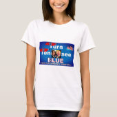 Vote Blue Harris Walz T - Shirt (Vorderseite)