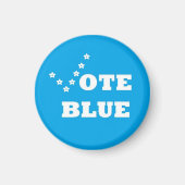 Vote Blue - Magnet (Vorne)