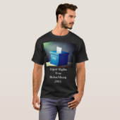 Vote Blue Men's T - Shirt (Vorne ganz)