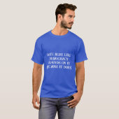 Vote Blue Men's T - Shirt (Vorne ganz)