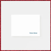 Vote Blue Post-it Klebezettel