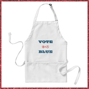 Vote Blue Schürze
