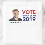 Vote Brian Jean Stickers (Tasche)