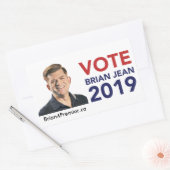Vote Brian Jean Stickers (Umschlag)