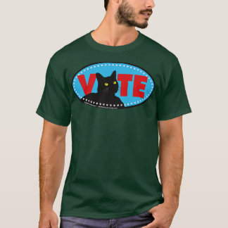 Vote Cat Langarm T-Shirt
