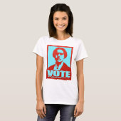 Vote Dammit Susan B. Anthony Pop Art T-Shirt (Vorne ganz)