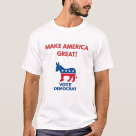 Vote Democrat Political Shirt – Bold Pro-Democracy