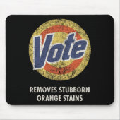 Vote Detergent Funny Vintag Mousepad (Vorne)