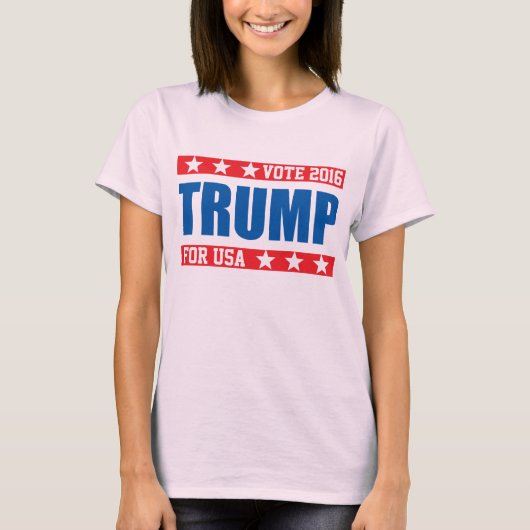 Vote Donald Trump T-Shirt (Vorderseite)