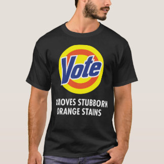 Vote entfernt stubborn Orange Stains Funny Anti-Tr T-Shirt