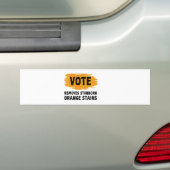 Vote entfernt stubbornfarbene Orangensteine Gesche Autoaufkleber (Auf Auto)