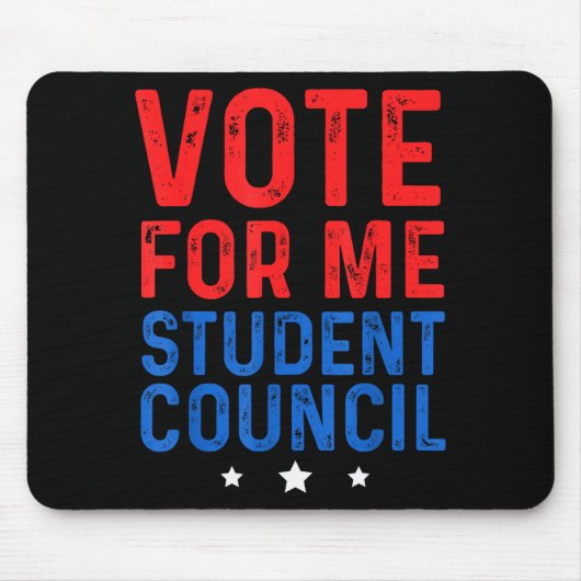 Vote For Me Student Council Mousepad (Vorne)