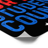 Vote For Me Student Council  Poster (Ecke)