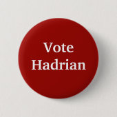 Vote Hadrian Button (Vorderseite)