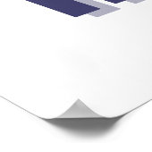 Vote Harris Election 2024 Anpassbar Poster (Ecke)