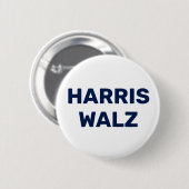 Vote Harris Walz 2024 Button (Vorne & Hinten)